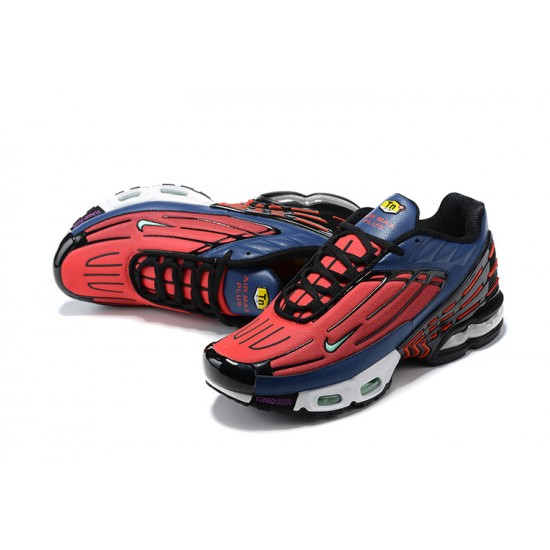 Nike Air Max Plus 3 Mens Blue Red CD6871-401 Shoes