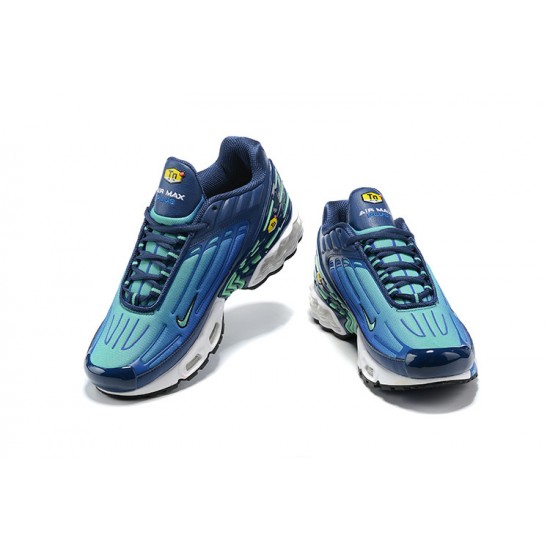 Nike Air Max Plus 3 Mens Blue White CJ9684-400 Shoes