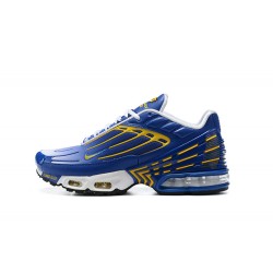 Nike Air Max Plus 3 Mens Blue Yellow CW1417-400 Shoes