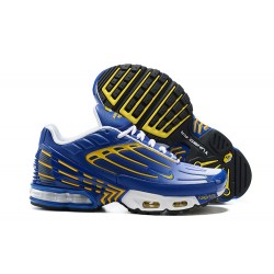 Nike Air Max Plus 3 Mens Blue Yellow CW1417-400 Shoes