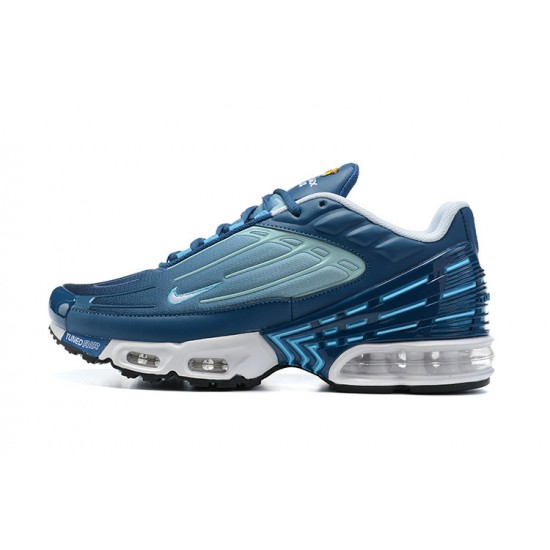 Nike Air Max Plus 3 Mens Blue and White Shoes