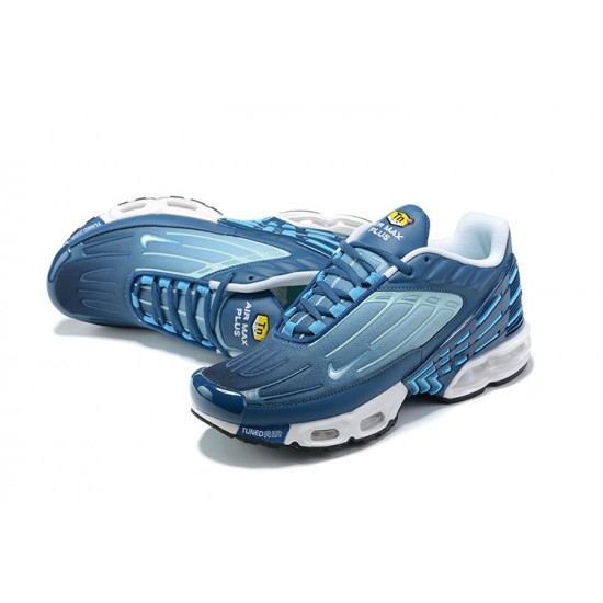 Nike Air Max Plus 3 Mens Blue and White Shoes