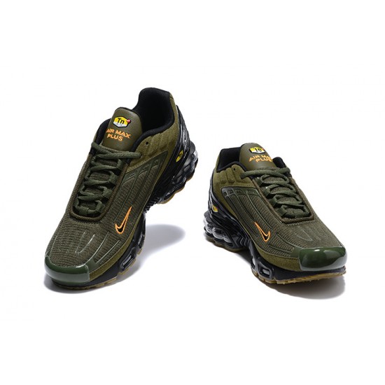 Nike Air Max Plus 3 Mens Green Black DZ4502-200 Shoes