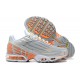 Nike Air Max Plus 3 Mens Grey Orange and Silver Shoes