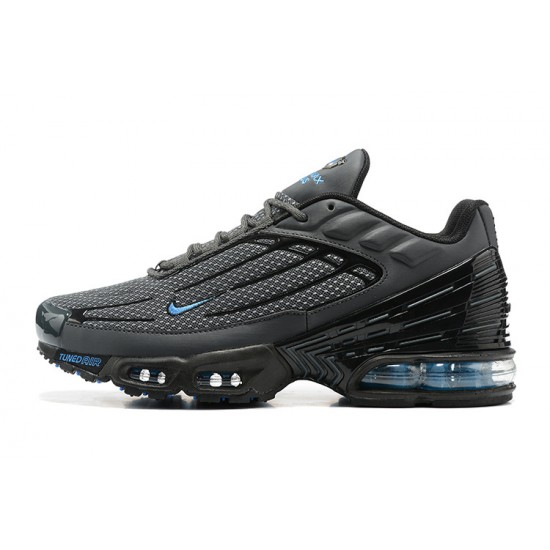 Nike Air Max Plus 3 Mens Grey and Blue Shoes