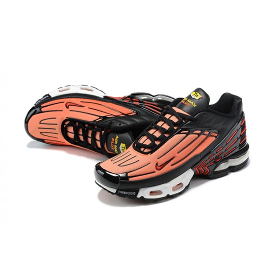 Nike Air Max Plus 3 Mens Orange Black CD7005-001 Shoes