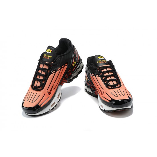 Nike Air Max Plus 3 Mens Orange Black CD7005-001 Shoes