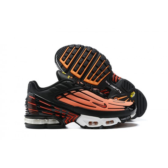 Nike Air Max Plus 3 Mens Orange Black CD7005-001 Shoes