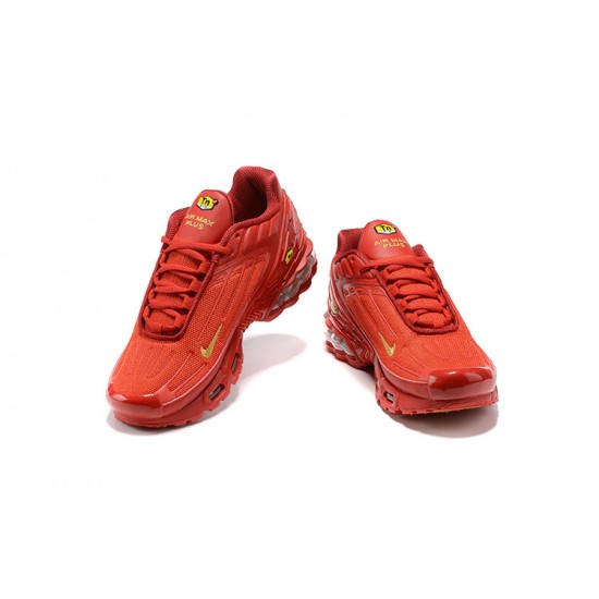 Nike Air Max Plus 3 Mens Red CK6715-600 Shoes