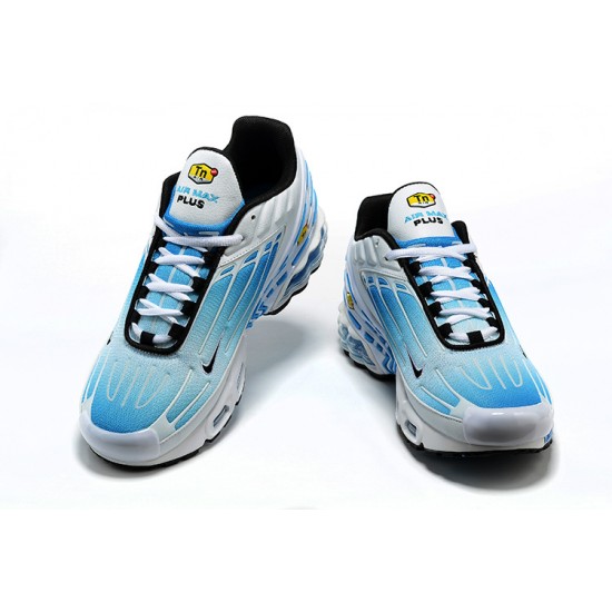 Nike Air Max Plus 3 Mens White Blue CK6715-100 Shoes