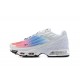 Nike Air Max Plus 3 Mens White Blue and Pink Shoes