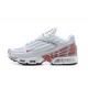 Nike Air Max Plus 3 Mens White Red and Silver Shoes