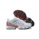 Nike Air Max Plus 3 Mens White Red and Silver Shoes