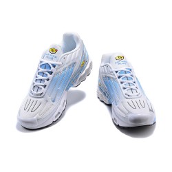 Nike Air Max Plus 3 Mens White Silver Shoes