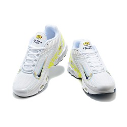 Nike Air Max Plus 3 Mens White Yellow DV6823-100 Shoes