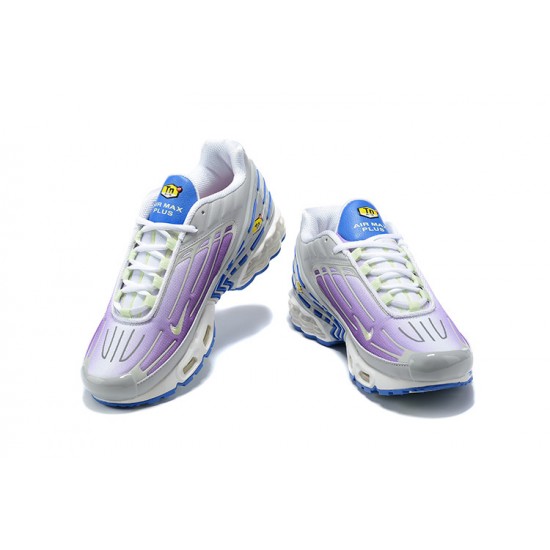 Nike Air Max Plus 3 Womens/Mens Grey Purple CD6871-006 Shoes