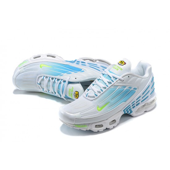 Nike Air Max Plus 3 Womens/Mens White Blue DM2835-100 Shoes