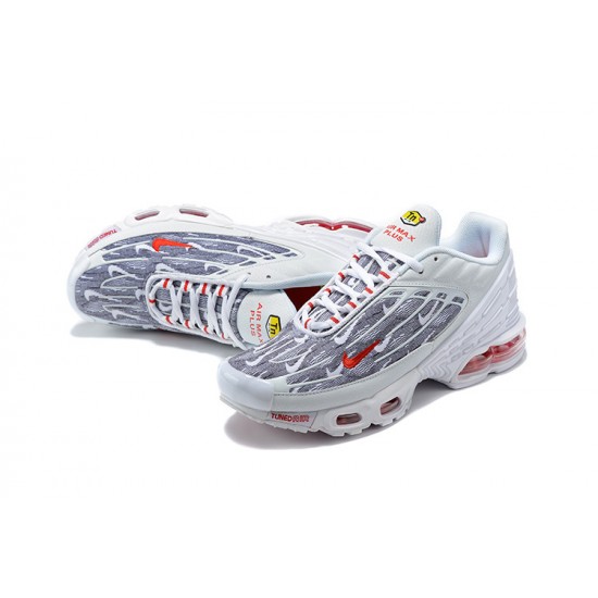 Nike Air Max Plus 3Womens/Mens White Grey DH4107-100 Shoes