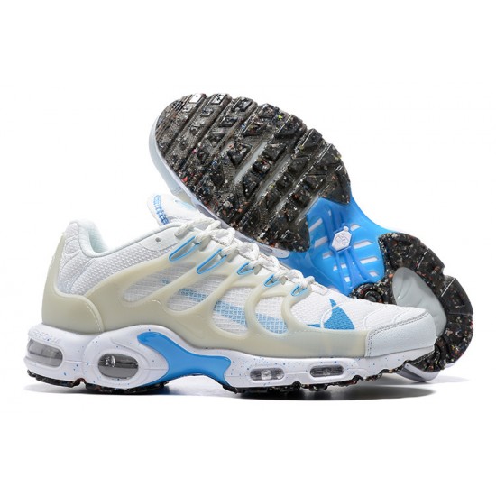 Nike Air Max Terrascape Plus Mens White Blue DQ3977-101 Shoes