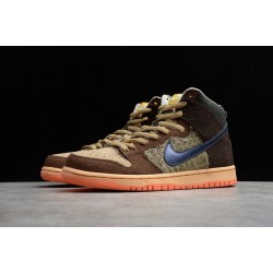 Nike SB Dunk High TurDUNKen Brown --DC6887-200 Casual Shoes Unisex