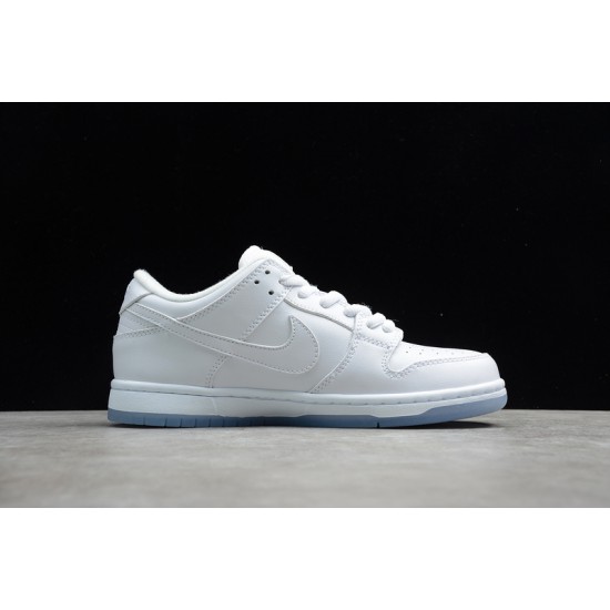 Nike SB Dunk Low White Ice --304292-100 Casual Shoes Unisex