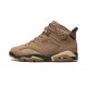 Nike Air Jordan 6 Gore-Tex Womens Brown Kelp FD1643-300 Shoes