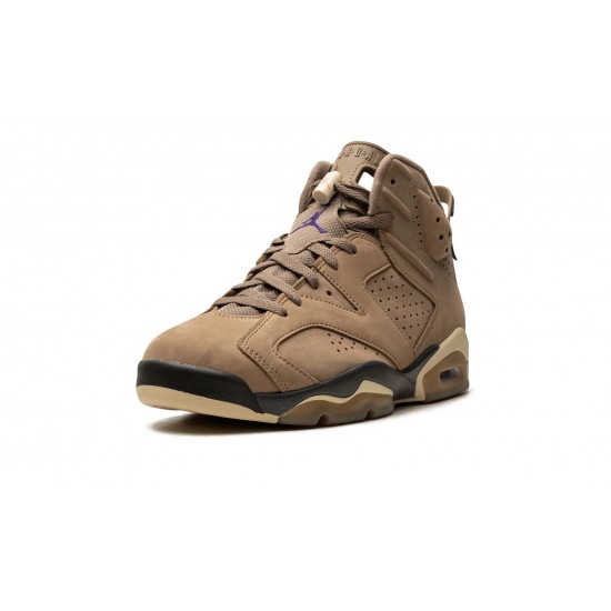 Nike Air Jordan 6 Gore-Tex Womens Brown Kelp FD1643-300 Shoes